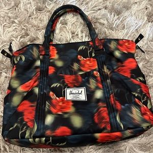Herschel Supply Co - Strand Duffle Bag - Blurry Roses